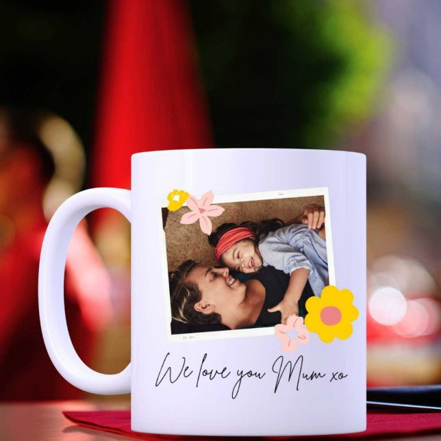 Mug Nous vous aimons Maa World Meilleur tirage moderne (Créateur téléchargé)