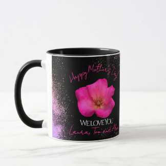 Mug Nous vous aimons - Rose de la fête des mères