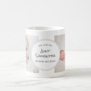 Mug Nous Vous Aimons Tante 2 Photo Chaque Fois
