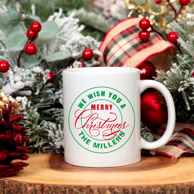 Mug Nous Vous Souhaitons Un Joyeux Noël (Créateur téléchargé)