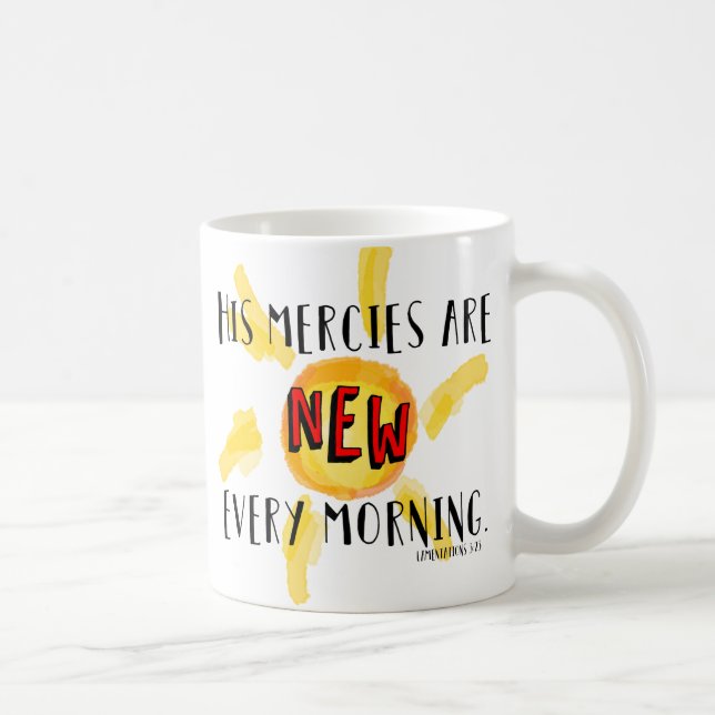 Mug Nouveau chaque matin (Droite)