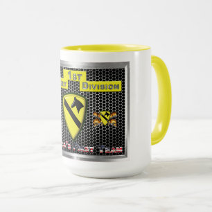 Mug Nouveau Cool remanié 1re division de cavalerie