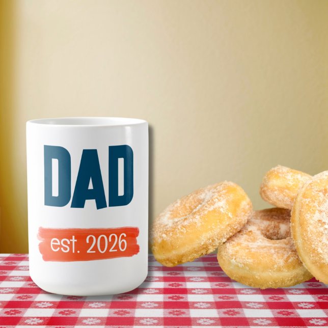 Mug NOUVEAU DAD - est.2026 (Créateur téléchargé)
