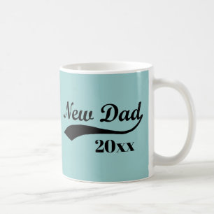 Mug Nouveau papa Mug, texte personnalisé