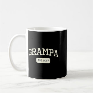 Mug Nouveau papy Est 2027 1re Première fois grossesse