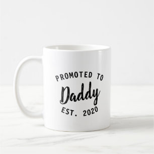 Mug Nouveau père promu à papa Cadeau simple