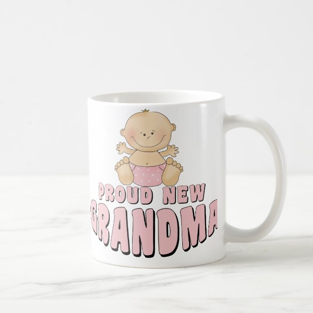 Mug NOUVEAU T-shirt FIER de grand-maman (Droite)