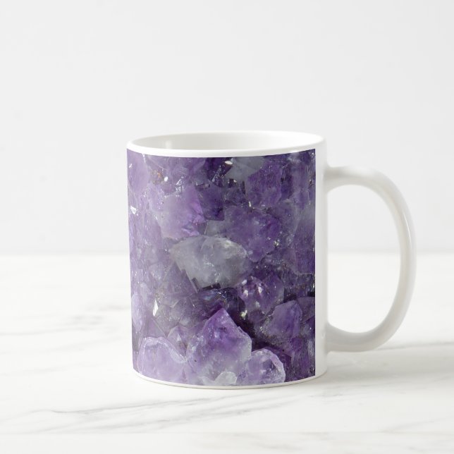 Mug Nouveaux cristaux d'améthyste de thérapie par les (Droite)
