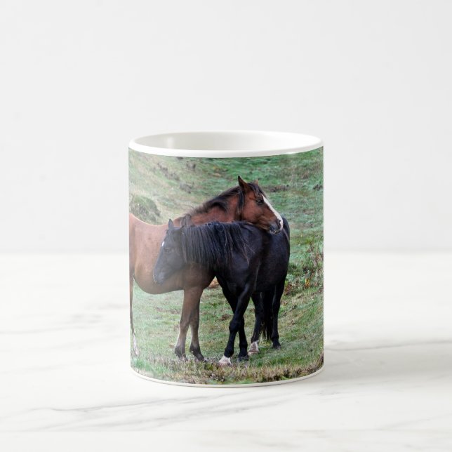 Mug Nouveaux Ponies Forestières de Hampshire Angleterr (Centre)