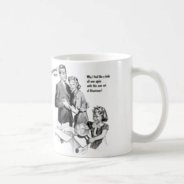Mug nouvel aluminium de jeune mariée (Droite)