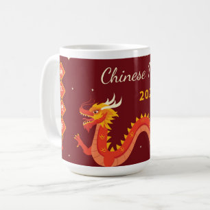 Mug Nouvel An chinois 2024 Warm Red Dragon