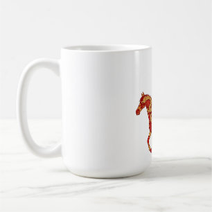 Mug Nouvel An Chinois Cheval avec Dragon Phénix