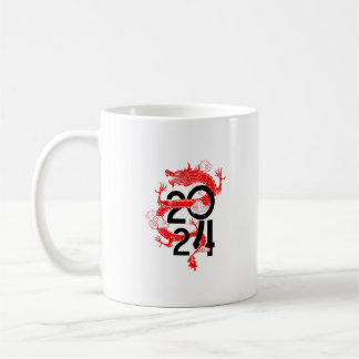 Mug nouvelle année 2024 année du dragon