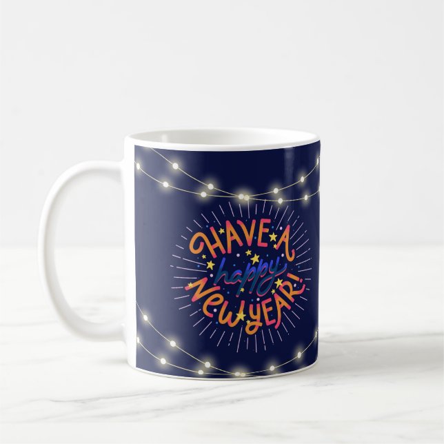 Mug nouvelle année heureuse (Gauche)