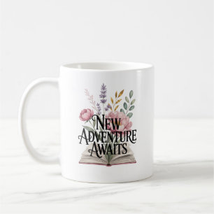 Mug Nouvelle Aventure Attend Personnalisée pour la Rem