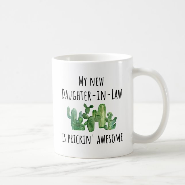Mug Nouvelle Fille Fille en Droit Drôle Cadeau Drôle (Droite)