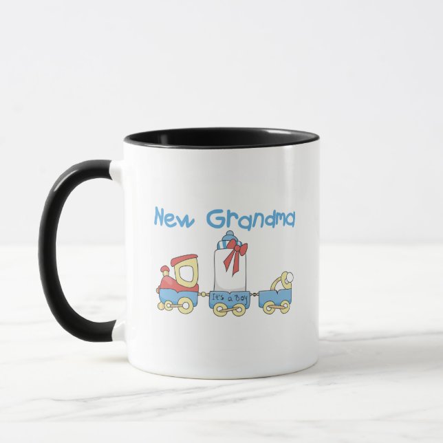 Mug Nouvelle grand-mère de tee-shirts et cadeaux de tr (Gauche)