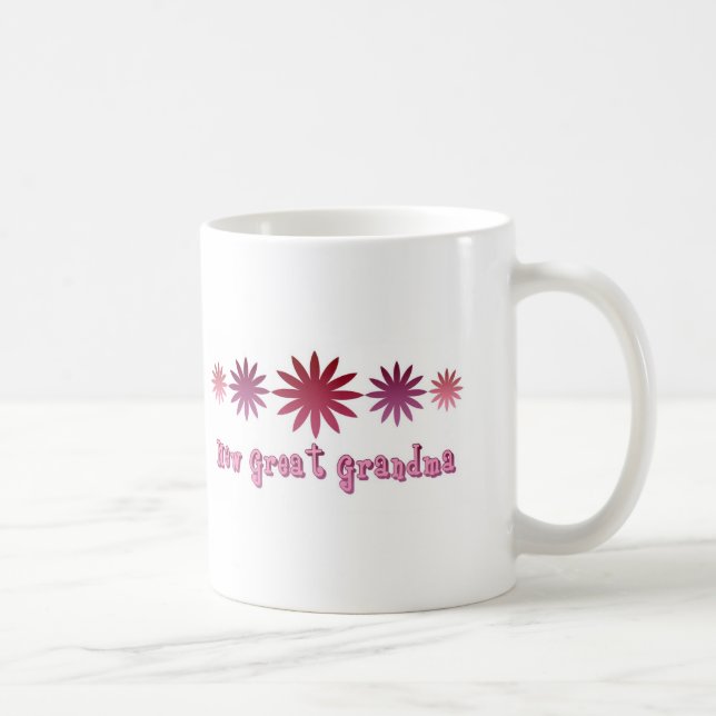 Mug Nouvelle grande grand-maman (Droite)