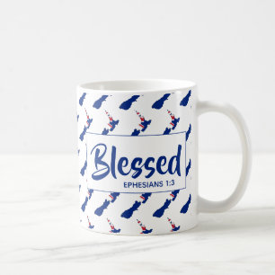 Mug NOUVELLE-ZÉLANDE  Éphésiens chrétiens bénis Écritu