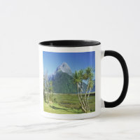 Nouvelle-Zélande, île du Sud, Mitre Peak,