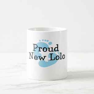 Mug Nouvelles empreintes de pas fières de bébé de Lolo