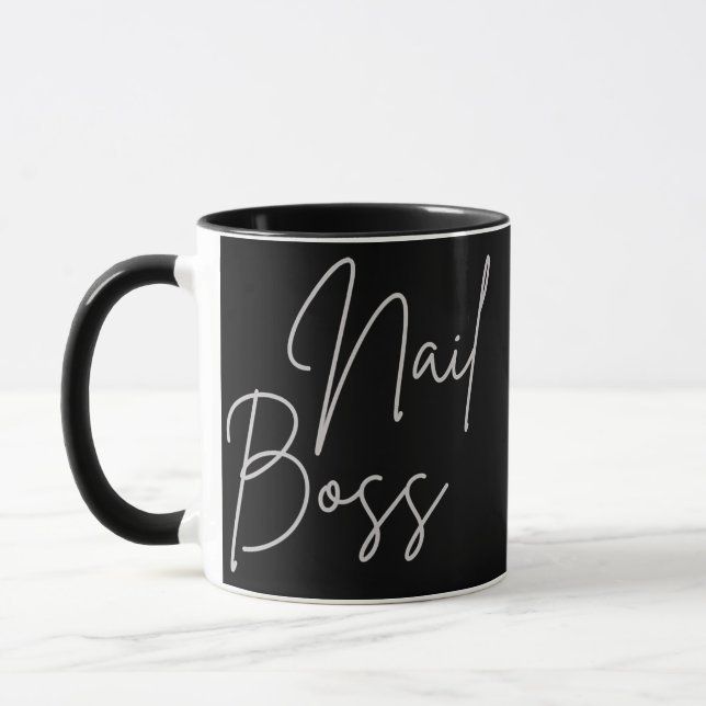 Mug Novelt Nail Boss Pocket Life Nail Boss Cadeaux  (Gauche)