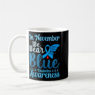 Mug Novembre diabète hommes femmes sensibilisation au