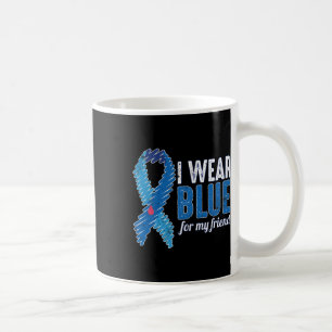 Mug Novembre T1D Sensibilisation Ruban Bleu Pour Ami D