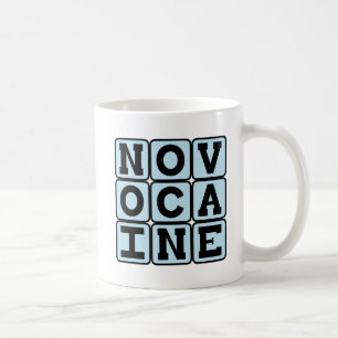 Mug Novocaïne, anesthésique dentaire