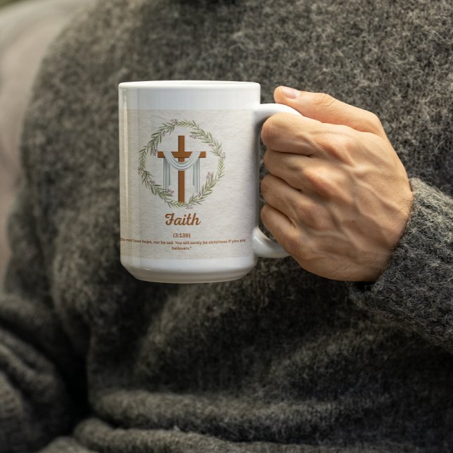 Mug N'Perdez Pas Espoir-Foi (Créateur téléchargé)