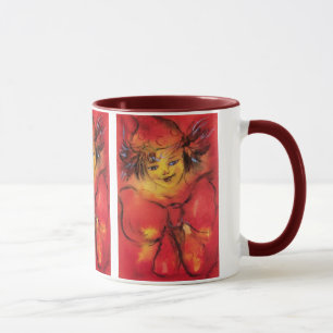 MUG NUAGE AVEC RIBBON ROUGE