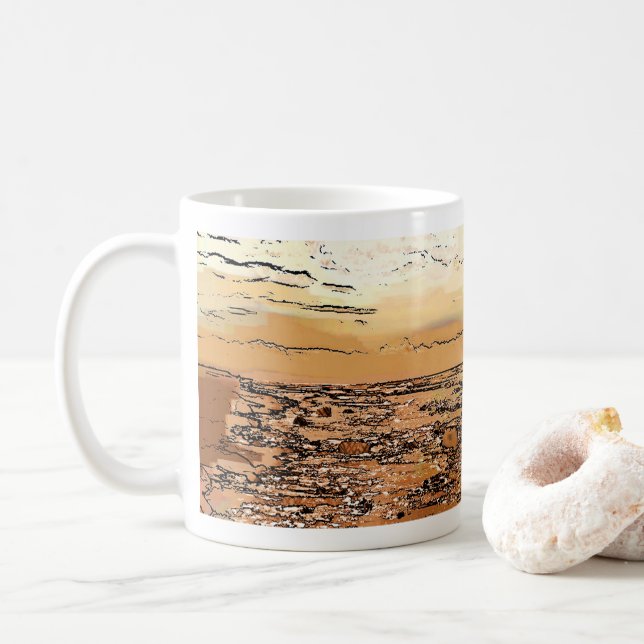 MUG NUAGES DE TEMPÊTE (Avec donut)