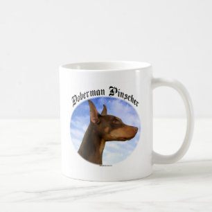 Mug Nuages Doberman Pinscher