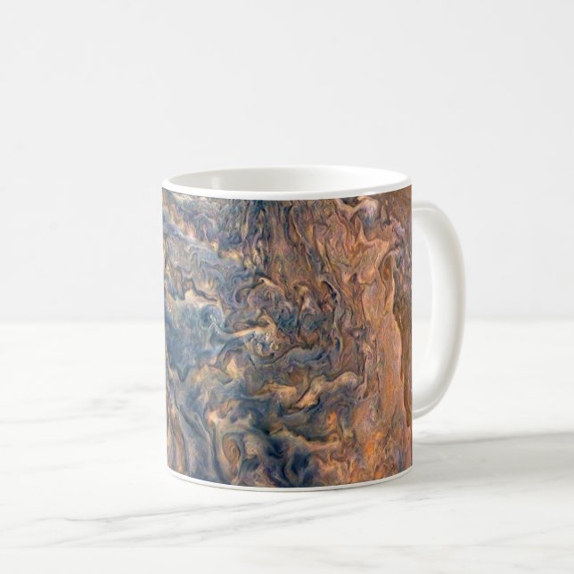 Mug Nuages tourbillonnants de Jupiter de la planète (Devant droit)
