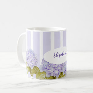 Mug Nuances Hydrangea Bleu Violet
