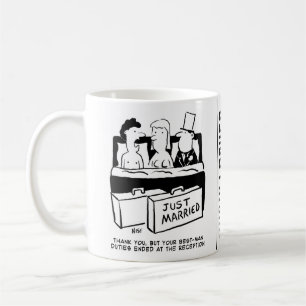 Mug Nuit de Mariage de lune de miel pour mariée et cha