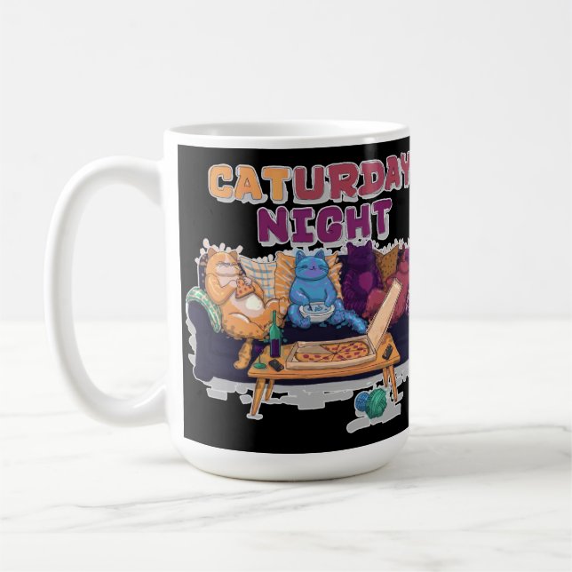 Mug Nuit du Caturday (Gauche)