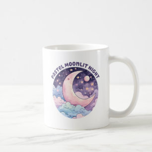 Mug Nuit Pastel Moonlit - Dreamcent Crescent Moon