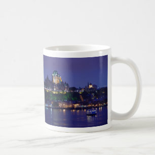Mug Nuit Québec d'hôtel de château de Frontenac de