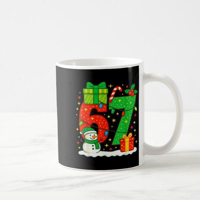 Mug Number 67 Meme Matching Christmas Couple 67 Six Se (Droite)
