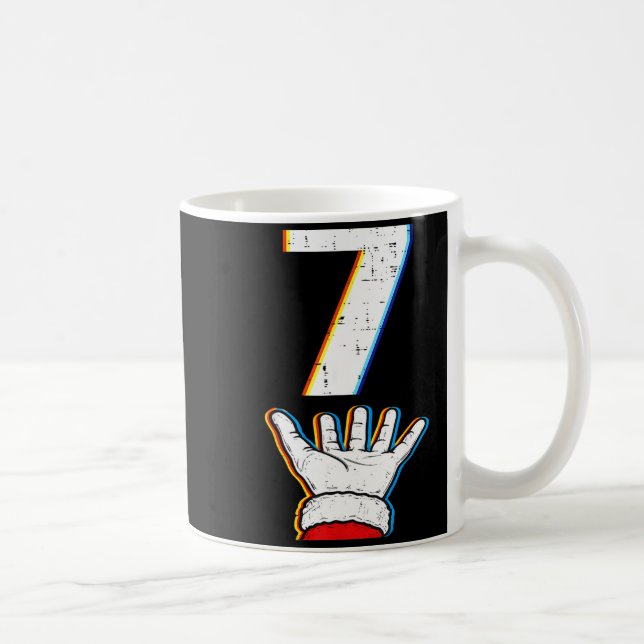 Mug Number 7 Matching 67 Meme Christmas Pajamas Men Wo (Droite)