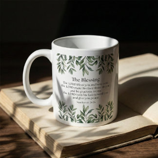 Mug Numbers 6:24-26 The Lord Bless You and Keep You