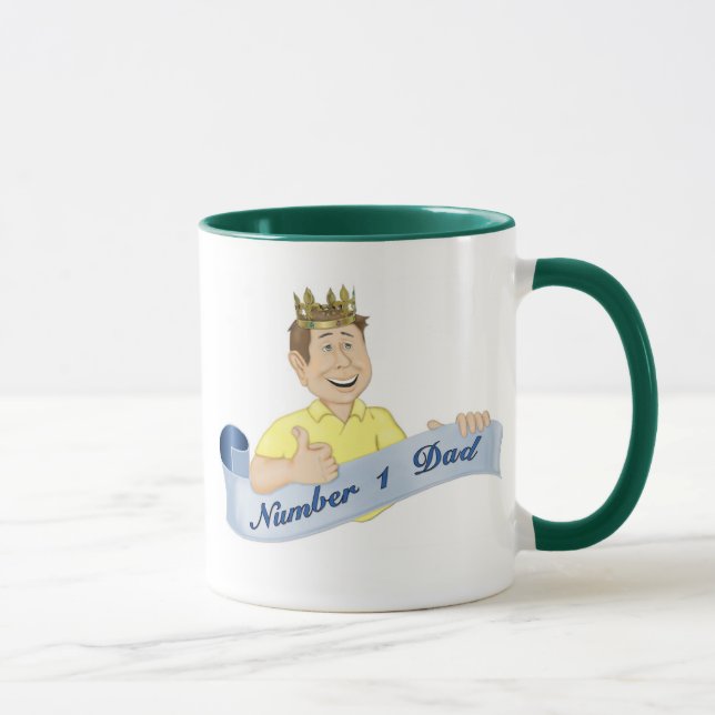 Mug Numéro 1 papa (Droite)