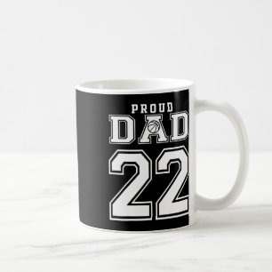 Mug Numéro 22 Personnalisé Fier Bysketbyll Papa Person