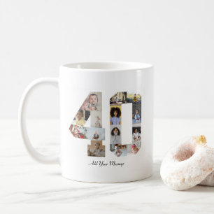 Mug Numéro 40 - Collage photo