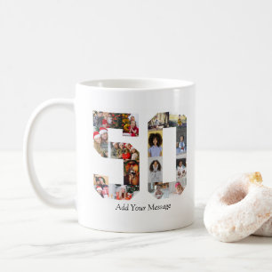 Mug Numéro 50 Collage photo