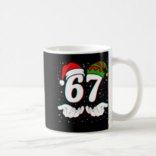 Mug Numéro 67 Correspondant Six Sept 6 7 Mème 6-7 Noël