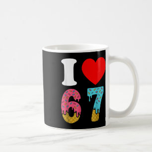 Mug Numéro 67 J'aime Six Sept Clic 6 7 67 Mème Couple