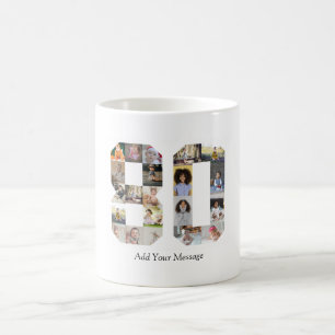 Mug Numéro 80 Collage photo