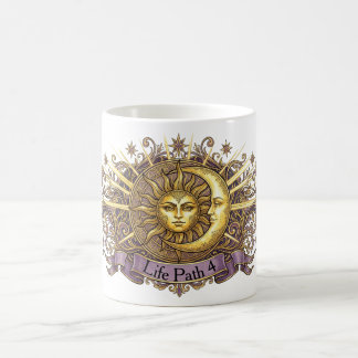 Mug Numérologie de la voie de la vie du soleil et de l